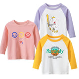 Girls Korean Long Sleeve T-shirt Baby Clothes