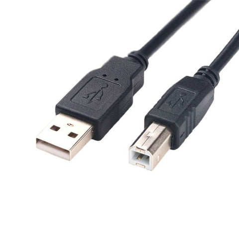 Pure Copper Black USB Printer Cable