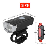 Bicycle Front Light USB Charging Highlight Headlight