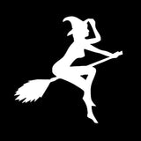 Funny Sexy Witch Lady Gir Sticker Funny Sexy Witch Lady Gir Sticker