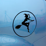 Funny Sexy Witch Lady Gir Sticker Funny Sexy Witch Lady Gir Sticker