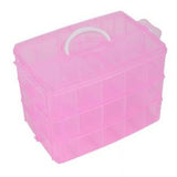 Extra Large Three-Layer Plastic Box Jewelry Box Jewelry Box