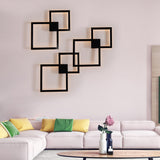 Modern Creative Geometric Square Aisle Wall Decoration Lamps