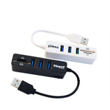 Multi-Function Card Reader  HUB USB2.0 Hub Extension Splitter