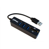 Multi-Function Card Reader  HUB USB2.0 Hub Extension Splitter