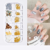 Pearl Butterfly Nail Patch Nail Art Jewelry Set