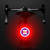 Bicycle Intelligent Auto Brake Sensor Light Waterproof LED Rechargeable Bicycle Tail Light Bike Accessories Bike Light Mount