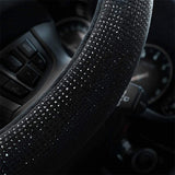 Diamond Steering Wheel Cover Rhinestones Crystals Car Handcraft Steering Wheel Covers