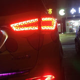 Car Honeycomb Rear Taillight Decoration Sticker