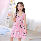 Summer Girls Dresses Cotton Silk Girls Summer Dresses