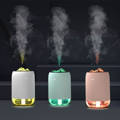 Magic Flame Humidifier Home Car Atomizer Mini Aroma Diffuser Desktop Home Office Supplies