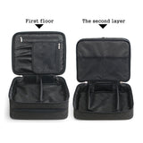 Large Capacity Double Deck Cosmetic Bag