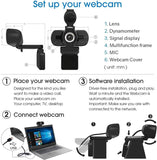 HD USB Web Computer Camera Live Webcam