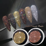 Glitter Flash Nails Crystal Diamond Powder Net Celebrity Vibrato