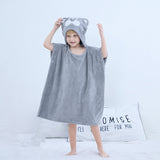 Infant Baby Bathing Hooded Bath Towel Cloak Cloak