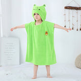 Infant Baby Bathing Hooded Bath Towel Cloak Cloak