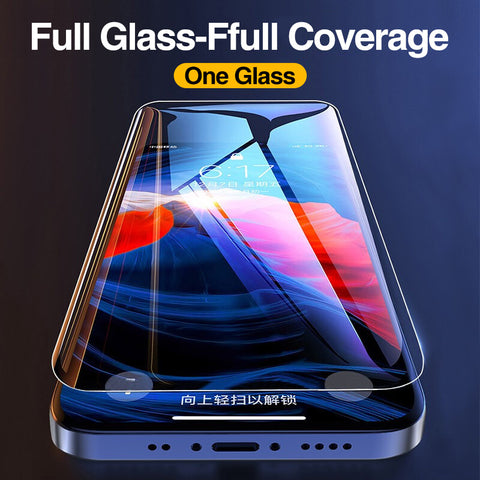 Compatible With Apple, 4Pcs Full Cover Tempered Glass For  12 Pro Max Screen