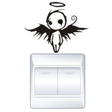 Retro Gothic Dark Fallen Angel Foreign Trade Car Creative Decoration Body Sticker Switch Note Sticker