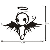 Retro Gothic Dark Fallen Angel Foreign Trade Car Creative Decoration Body Sticker Switch Note Sticker