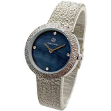 Fashionable And Trendy Mid-vintage Style Ladies' Steel Band Watch