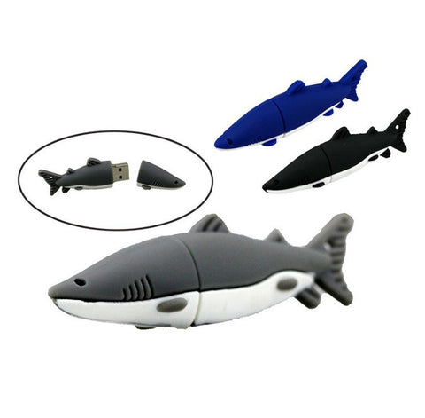 Cartoon Shark USB Flash Drive Creative Simulation Animation USB Flash Drive 8g16g Marine Animals