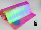 Car Chameleon Tail Light Translucent Symphony Color Change Color Sticker Film