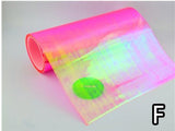 Car Chameleon Tail Light Translucent Symphony Color Change Color Sticker Film