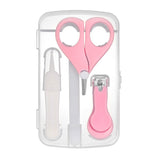 Baby Nail File Combination Set Baby Nail Clipper Four-Piece Set Baby Safety Nail Clipper