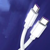 Compatible with Apple, Compatible with Apple , PD100W Dual-head Type-c Fast Charge For Apple Notebook Macbook Charging Cable