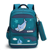 Pupils' Schoolbags And Spine Protection Running Rivers And Lakes Children's Backpack