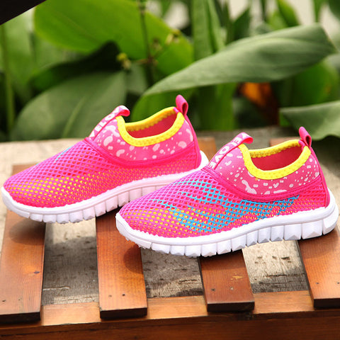 Children'S Breathable Net Shoes