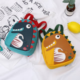 Non-Slip Wear-Resistant Cartoon Cute Dinosaur Children's Small Backpack