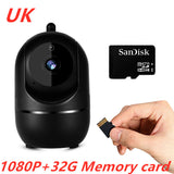 1080P Home Security Surveillance  Auto Tracking Camera US Plug