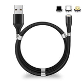 Compatible with Apple , 3A fast charging magnetic data cable