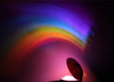 Novelty LED Romantic Sky Rainbow Colorful Projection Night Light