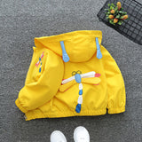 Kids' Fashion Hooded Zip Jacket