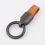 Suede Car Key Ring Creative Upscale Simple Keychain