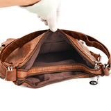 Women's Large Capacity Soft Leather Textured Shoulder Bag