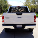 Death Skull Rear Window Decal Truck