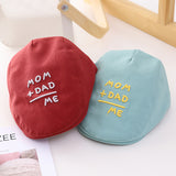 Embroidered English Letters Baby Sunshade Hat