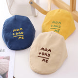 Embroidered English Letters Baby Sunshade Hat