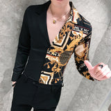 Men's Korean style slim long sleeves