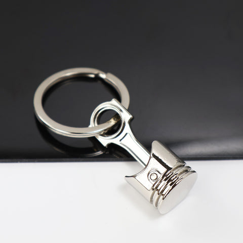 Car Key Ring Metal Engine Piston Creative New Key Chain Modified Personalized Keychain Pendant