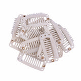 Stainless steel wig clip