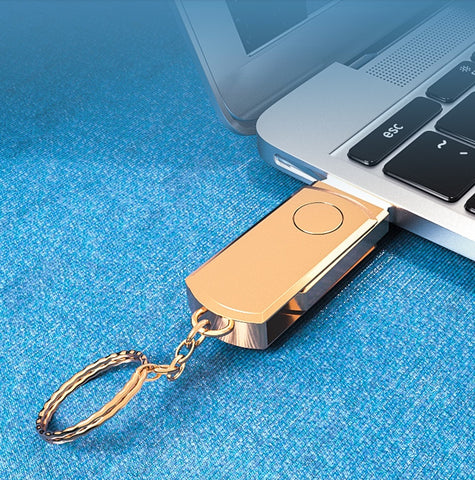 Compatible with Apple , Ultra-large capacity metal USB flash drive - UNBEATABLE STORE