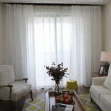 Fashionable cotton and linen curtains