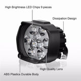 High power 9LED motorcycle light