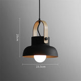 Nordic Loft LED Iron Pendant Lights Restaurant Room Bedroom