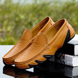 Retro British Style Small Leather Shoes For Men