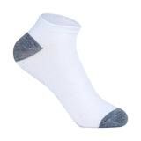 Simple Black White Gray Boat Sweat-absorbent Low Mouth Socks